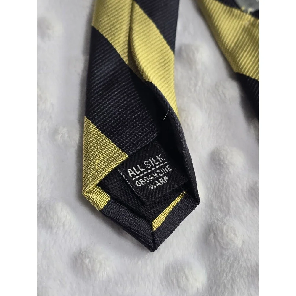 Vintage Lord & Taylor Silk Tie Striped Made in USA Classic The Man's Shop Boss